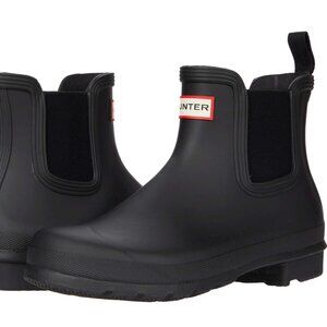 Hunter Rain Boots Original Chelsea - Black - Like-New (Worn Only Twice)